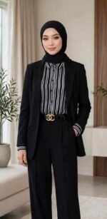 ⁦شيميز مقلم تيرانوفا⁩ - الصورة ⁦3⁩