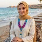 عقد من الهولايت مع دلايه من الفيروز الازرق